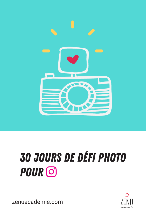 30 jours de défi photo Instagram