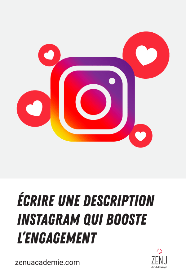 L'anatomie d'une bonne description Instagram