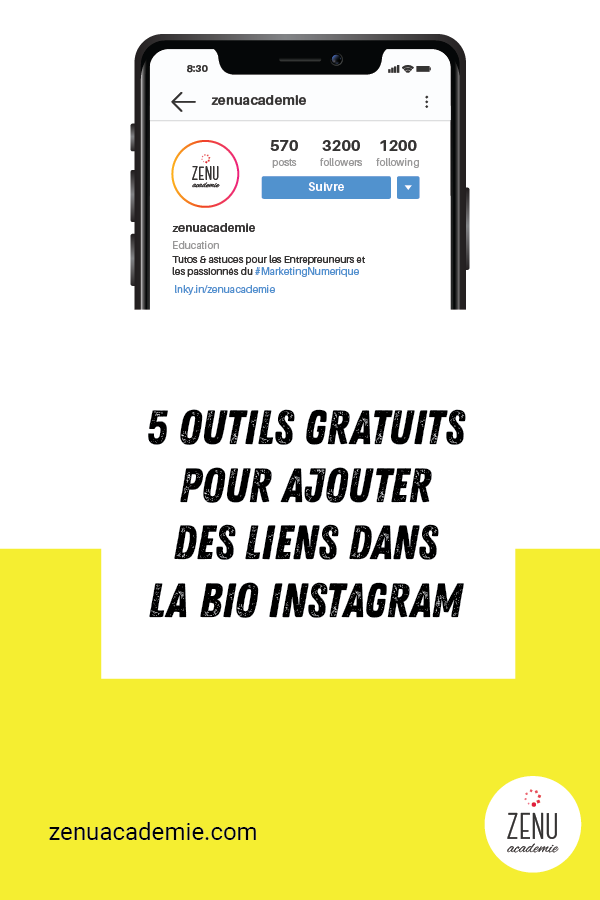 Comment ajouter des liens dans la bio Instagram
