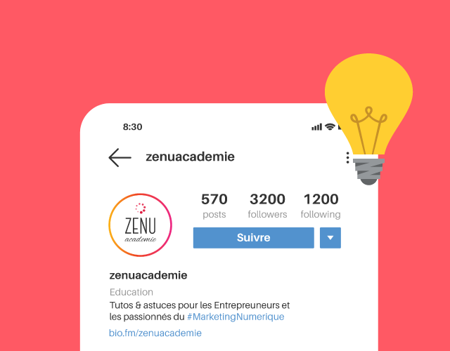Optimiser sa bio sur Instagram