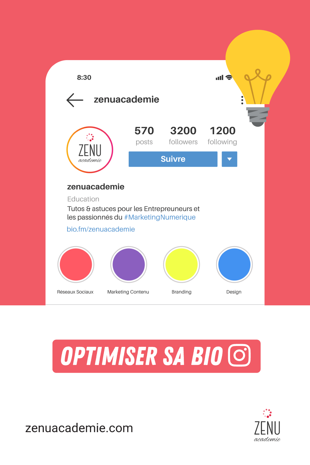 Comment optimiser sa biographie sur Instagram