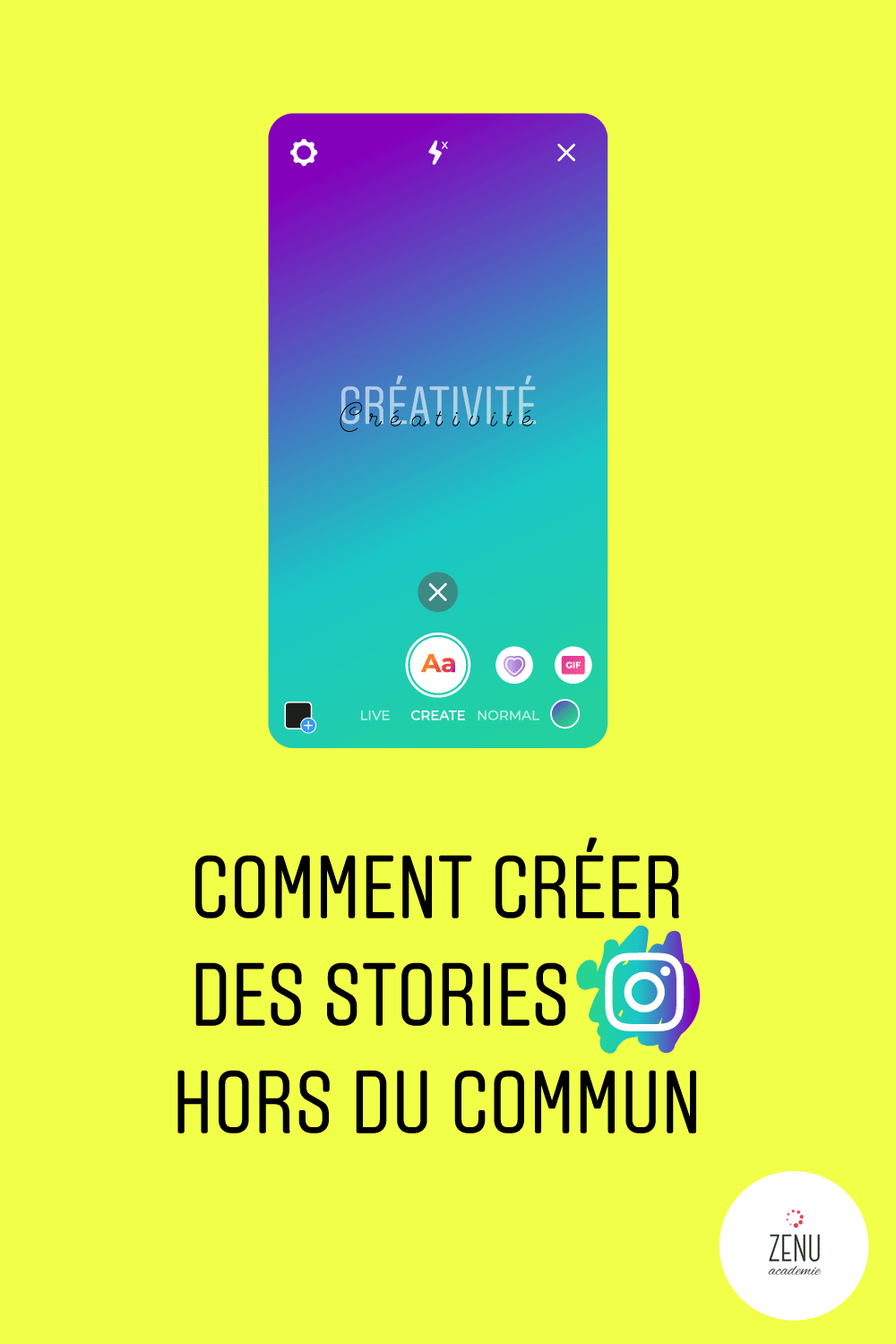 Créer des stories Instagram créatives