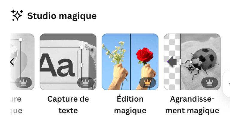 Édition magique de Canva