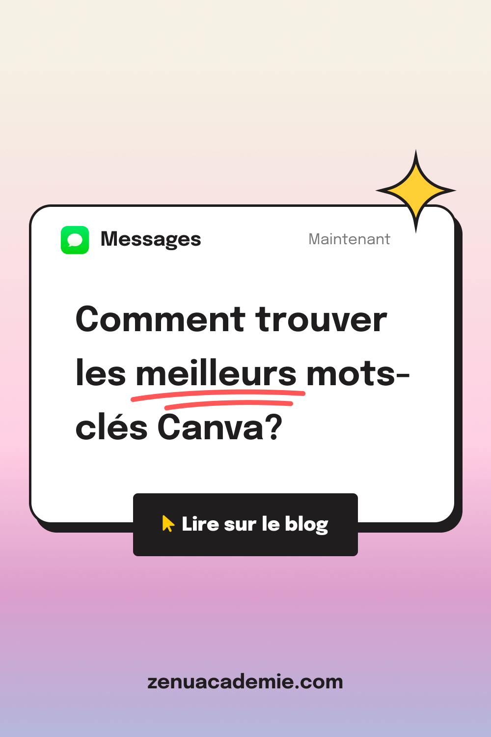 Comment trouver les meilleurs mots-clés Canva