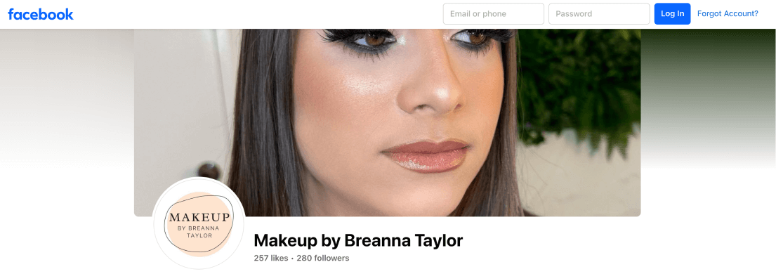 Exemples d'entreprises avec le même logo créé dans Canva 