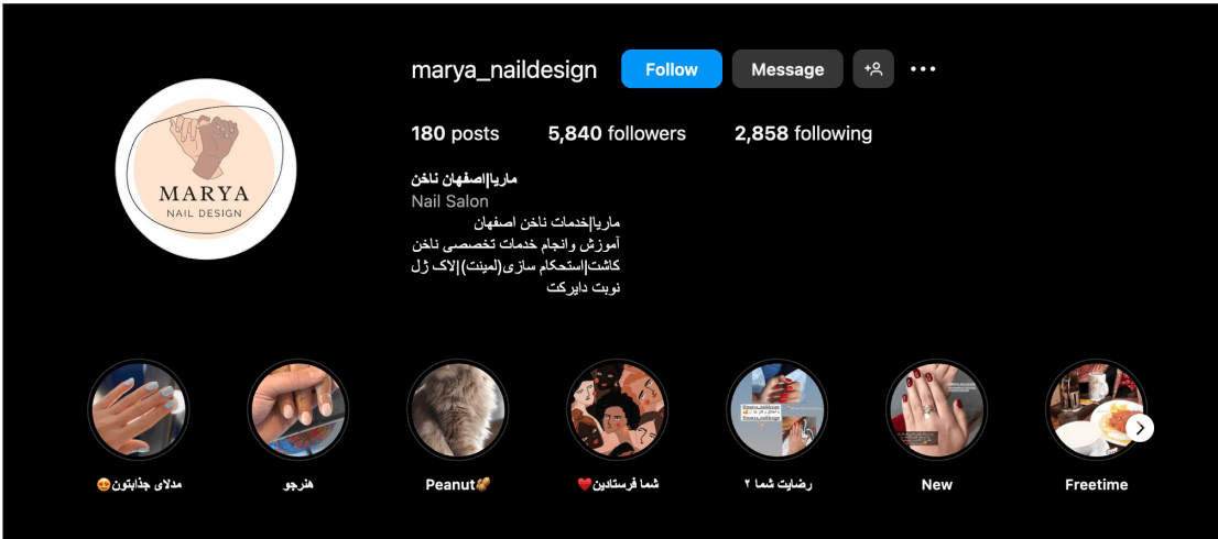 Exemples d'entreprises avec le même logo créé dans Canva 