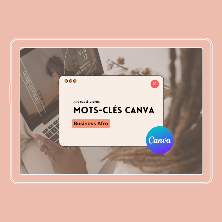 Mots-clés Canva business afro
