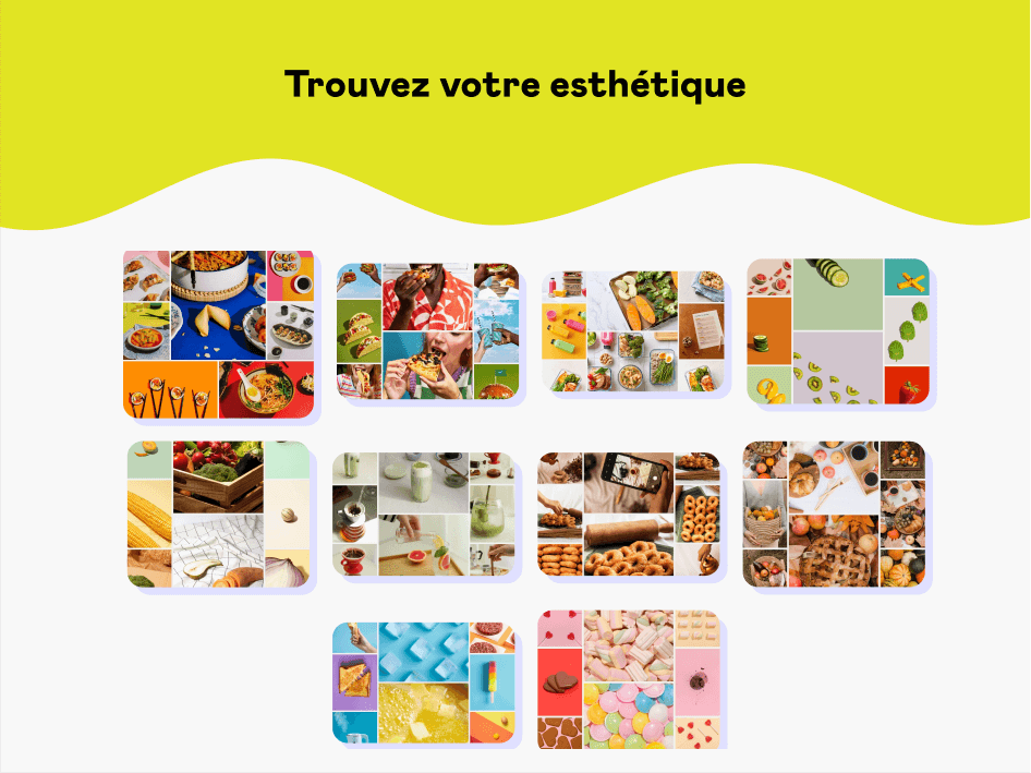 Aperçu de styles d'images du pack